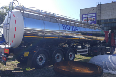 Полуприцеп-цистерна 914922 (пищевые продукты), 30 м3